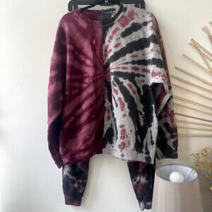 Carmar Cloud Tie Dye Sweatpant and Sweatshirt Set - Medium